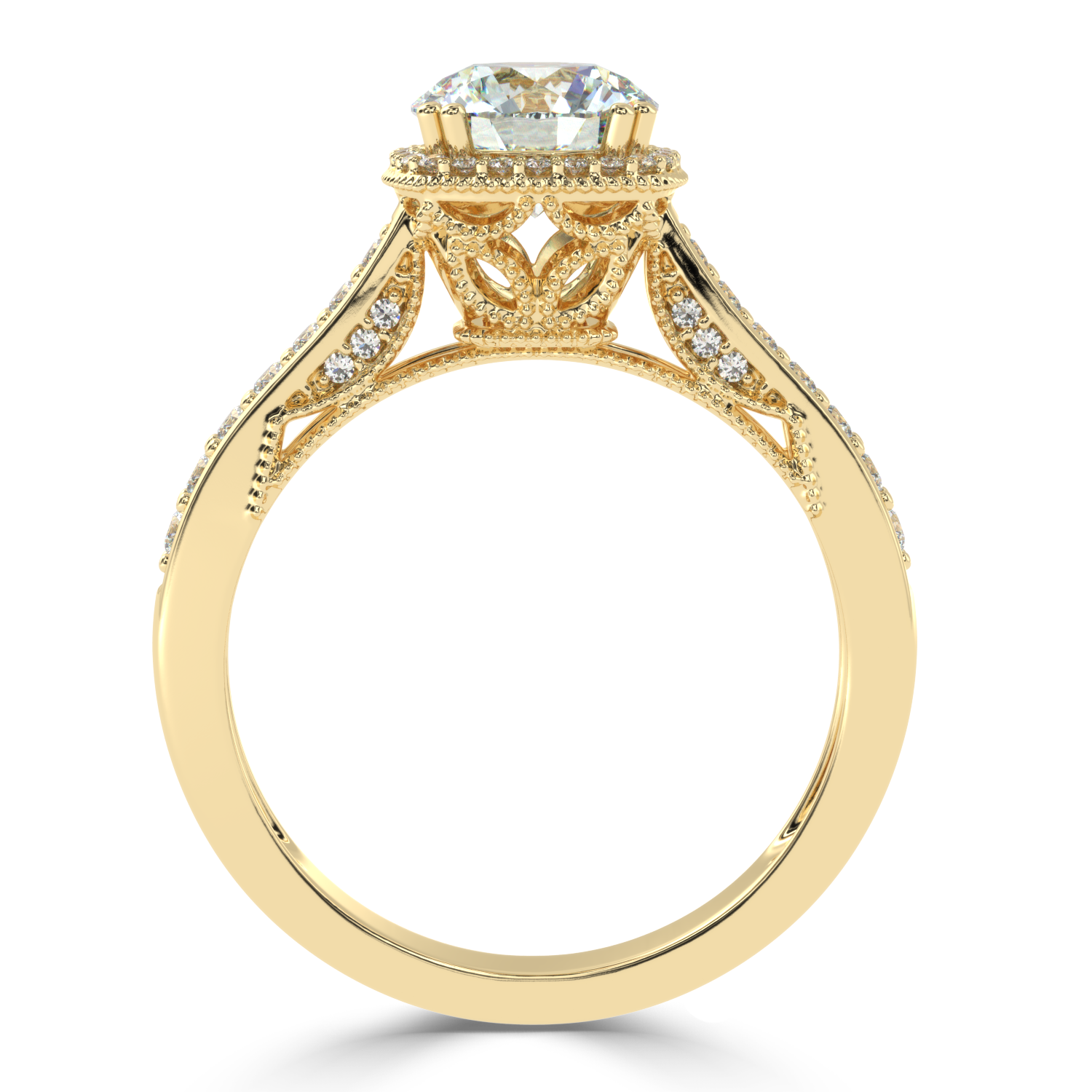Buy 1.26Ct Classic Natural Diamond Ring | SolitaireKart